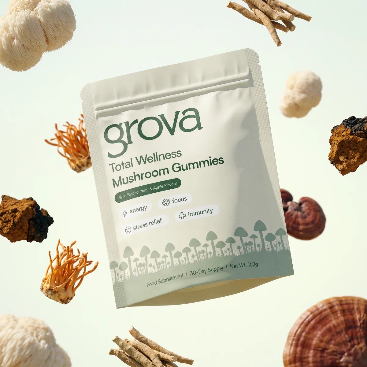 Total Wellness Mushroom Gummies